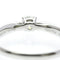 Bague 52 Tiffany & Co. - Bague solitaire Harmony en platine avec diamant taille brillant 58 Facettes bsvh16jza5