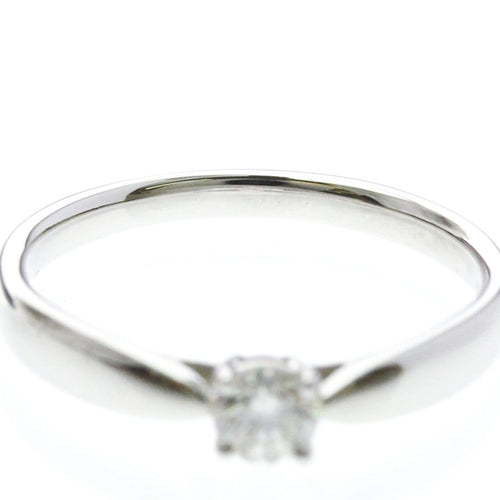 Bague 52 Tiffany & Co. - Bague solitaire Harmony en platine avec diamant taille brillant 58 Facettes bsvh16jza5