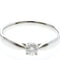 Bague 52 Tiffany & Co. - Bague solitaire Harmony en platine avec diamant taille brillant 58 Facettes bsvh16jza5