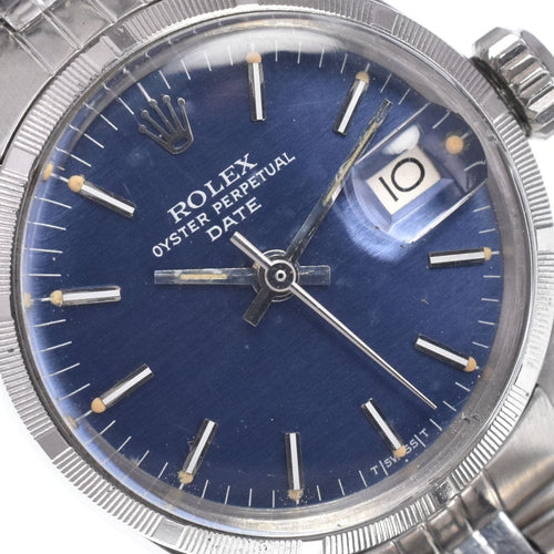 Montre Rolex - Montre Oyster Perpetual Date automatique en acier inoxydable 58 Facettes kpre6d65gj