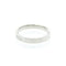 Bague Tiffany & Co. - Bijou en platine, modèle Flat 58 Facettes dxggrg85uw