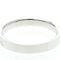 Bague Tiffany & Co. - Bijou en platine, modèle Flat 58 Facettes dxggrg85uw