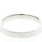 Bague Tiffany & Co. - Bijou en platine, modèle Flat 58 Facettes dxggrg85uw