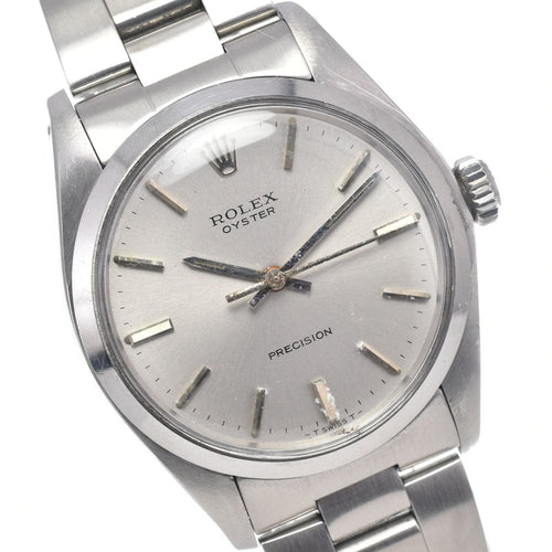 Montre Rolex Oyster Precision - Montre en acier inoxydable 58 Facettes farty6gdhv
