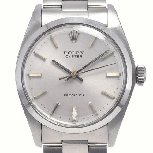 Montre Rolex Oyster Precision - Montre en acier inoxydable 58 Facettes farty6gdhv