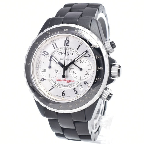 Montre Chanel J12 Superleggera - Montre chronographe automatique en céramique et acier inoxydable 58 Facettes ef9nkwz7z6