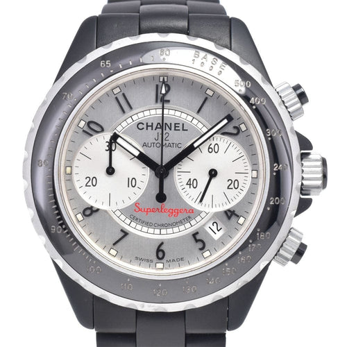 Montre Chanel J12 Superleggera - Montre chronographe automatique en céramique et acier inoxydable 58 Facettes ef9nkwz7z6