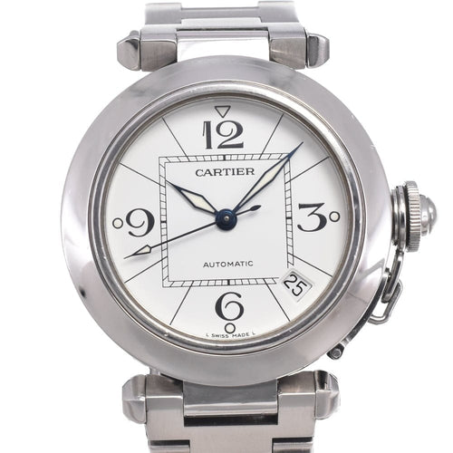 Montre Cartier Pasha de Cartier - Montre automatique en acier et or jaune 58 Facettes hannjubkoe