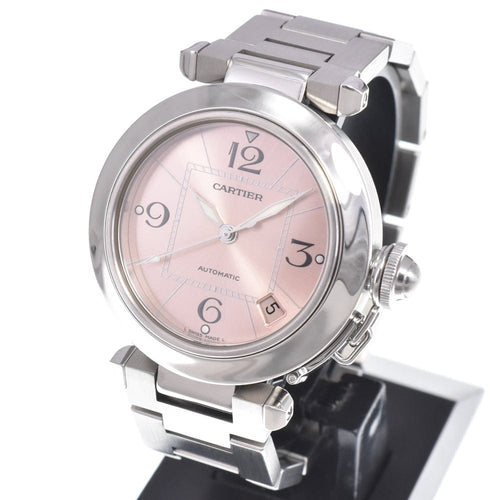 Montre Cartier - Montre Pasha de Cartier automatique en acier inoxydable et or jaune 58 Facettes yzcw4xu58f