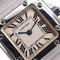 Montre Cartier Santos de Cartier Galbée - Montre quartz en acier inoxydable 58 Facettes ej3n079mns