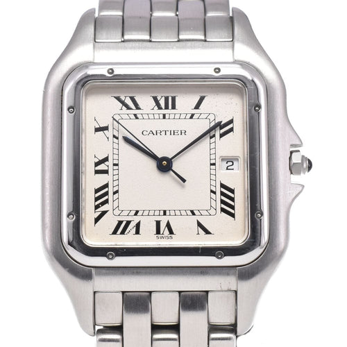 Montre Cartier - Montre Panthère à quartz, style or jaune, lunette et attaches serties de diamants 58 Facettes ahyi61u3fn
