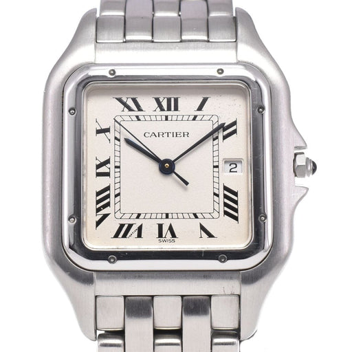 Montre Cartier - Montre Panthère à quartz, style or jaune, lunette et attaches serties de diamants 58 Facettes ahyi61u3fn