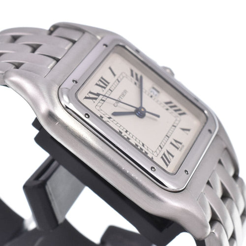 Montre Cartier - Montre Panthère à quartz, style or jaune, lunette et attaches serties de diamants 58 Facettes ahyi61u3fn