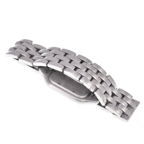 Montre Cartier - Montre Panthère à quartz, style or jaune, lunette et attaches serties de diamants 58 Facettes ahyi61u3fn