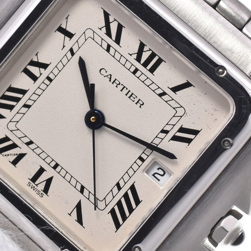 Montre Cartier - Montre Panthère à quartz, style or jaune, lunette et attaches serties de diamants 58 Facettes ahyi61u3fn