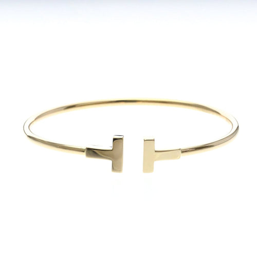 Bracelet Tiffany & Co. - Bracelet T Wire en or jaune 18k 58 Facettes koy8n689uw