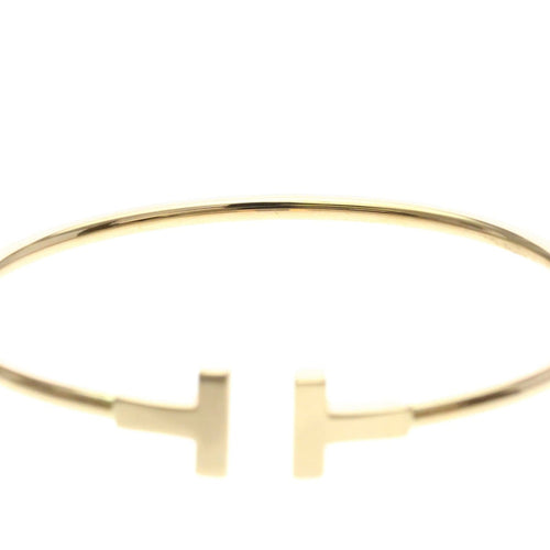 Bracelet Tiffany & Co. - Bracelet T Wire en or jaune 18k 58 Facettes koy8n689uw