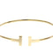 Bracelet Tiffany & Co. - Bracelet T Wire en or jaune 18k 58 Facettes koy8n689uw