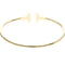 Bracelet Tiffany & Co. - Bracelet T Wire en or jaune 18k 58 Facettes koy8n689uw