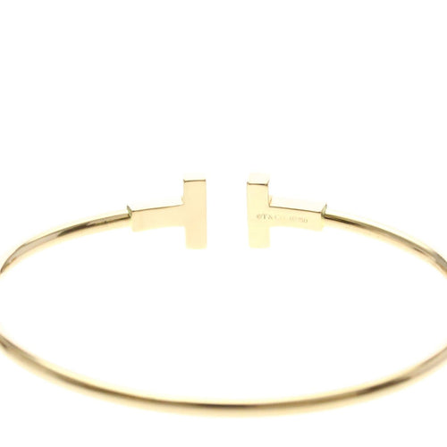 Bracelet Tiffany & Co. - Bracelet T Wire en or jaune 18k 58 Facettes koy8n689uw