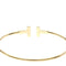 Bracelet Tiffany & Co. - Bracelet T Wire en or jaune 18k 58 Facettes koy8n689uw
