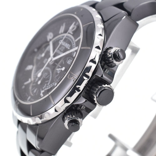 Montre Chanel - Montre J12 chronographe automatique en céramique et acier inoxydable 58 Facettes n0zgebny2j
