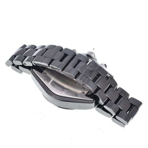 Montre Chanel - Montre J12 chronographe automatique en céramique et acier inoxydable 58 Facettes n0zgebny2j