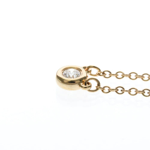 Pendentif Tiffany & Co. - Pendentif Elsa Peretti Diamonds by the Yard en or rose 18k 58 Facettes flpapghta2