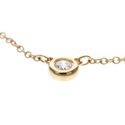 Pendentif Tiffany & Co. - Pendentif Elsa Peretti Diamonds by the Yard en or rose 18k 58 Facettes flpapghta2