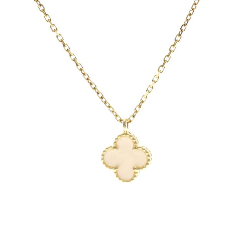 Pendentif Van Cleef & Arpels - Pendentif Sweet Alhambra en or jaune 18k et nacre 58 Facettes uug5oklcqr