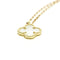 Pendentif Van Cleef & Arpels - Pendentif Sweet Alhambra en or jaune 18k et nacre 58 Facettes uug5oklcqr