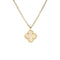 Pendentif Van Cleef & Arpels - Pendentif Sweet Alhambra en or jaune 18k et nacre 58 Facettes uug5oklcqr
