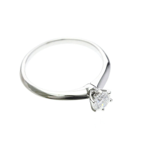 Bague Tiffany & Co. - Solitaire Tiffany Setting en platine avec diamant taille brillant G/VVS2 58 Facettes t8wgkz5zte