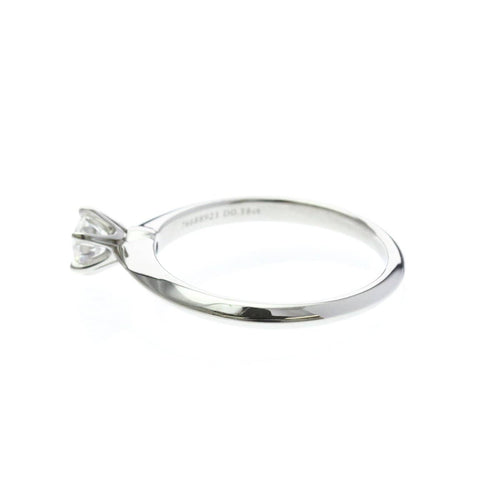 Bague Tiffany & Co. - Solitaire Tiffany Setting en platine avec diamant taille brillant G/VVS2 58 Facettes t8wgkz5zte