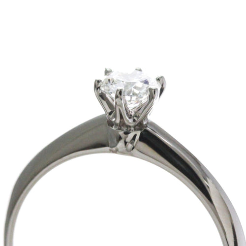 Bague Tiffany & Co. - Solitaire Tiffany Setting en platine avec diamant taille brillant G/VVS2 58 Facettes t8wgkz5zte