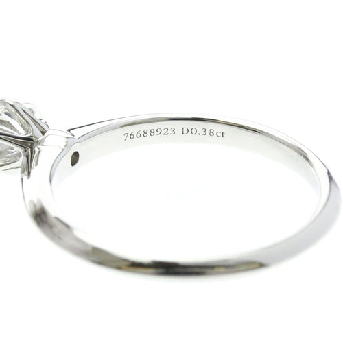 Bague Tiffany & Co. - Solitaire Tiffany Setting en platine avec diamant taille brillant G/VVS2 58 Facettes t8wgkz5zte