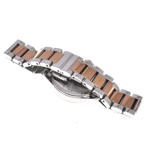 Montre Gucci - Montre G-Timeless à quartz en acier inoxydable, index diamantés et nacre 58 Facettes rtt8w0dtk5