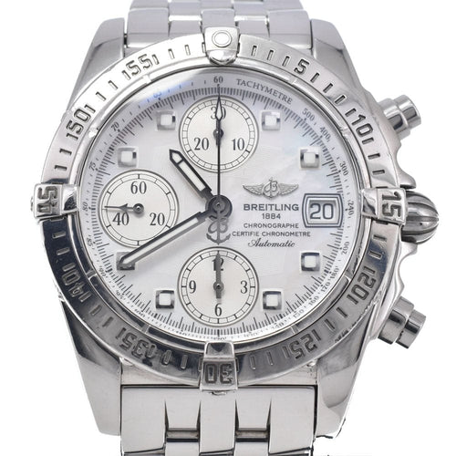 Montre Breitling - Montre Cockpit Galactic Chronograph Automatic en acier inoxydable 58 Facettes u8boppzifc