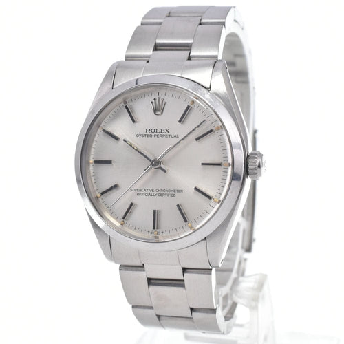Montre Rolex - Montre Oyster Perpetual automatique en acier inoxydable 58 Facettes s0pf2u9lly