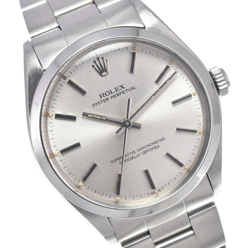 Montre Rolex - Montre Oyster Perpetual automatique en acier inoxydable 58 Facettes s0pf2u9lly