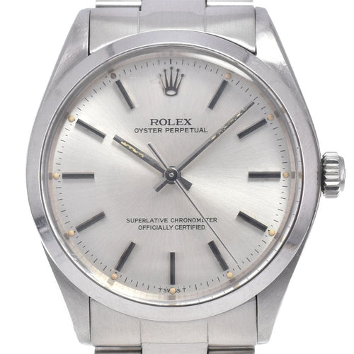 Montre Rolex - Montre Oyster Perpetual automatique en acier inoxydable 58 Facettes s0pf2u9lly