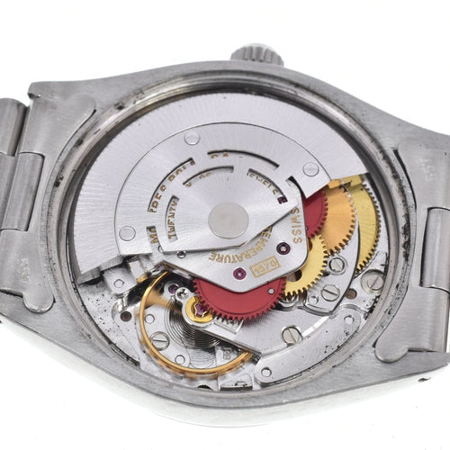Montre Rolex - Montre Oyster Perpetual automatique en acier inoxydable 58 Facettes s0pf2u9lly