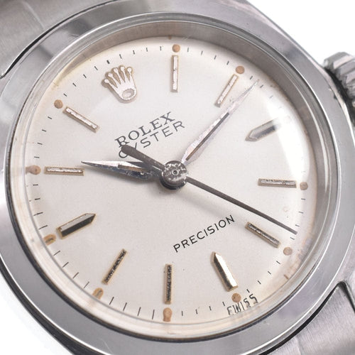 Montre Rolex - Montre Oyster Precision en acier 58 Facettes a0oncvxmcq