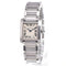 Montre Cartier Tank Française - Montre à quartz en acier inoxydable 58 Facettes qlr6x1zsdx