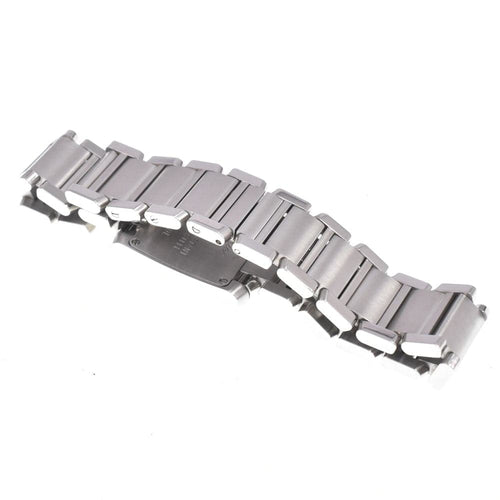 Montre Cartier Tank Française - Montre à quartz en acier inoxydable 58 Facettes qlr6x1zsdx