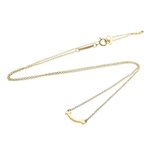 Collier Tiffany & Co. - Pendentif T Smile en or rose 18k 58 Facettes vta3dkywf3