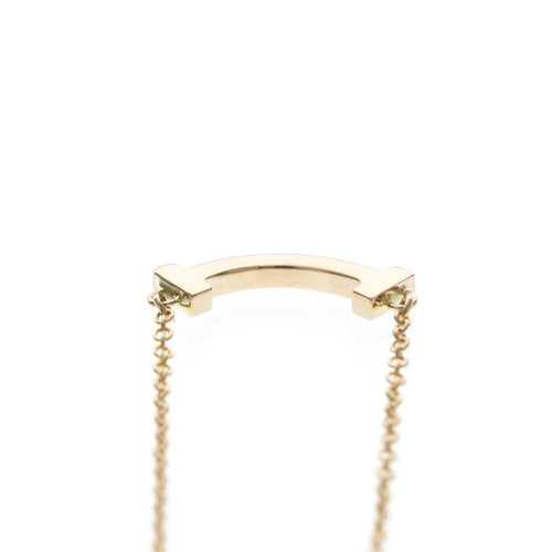 Collier Tiffany & Co. - Pendentif T Smile en or rose 18k 58 Facettes vta3dkywf3