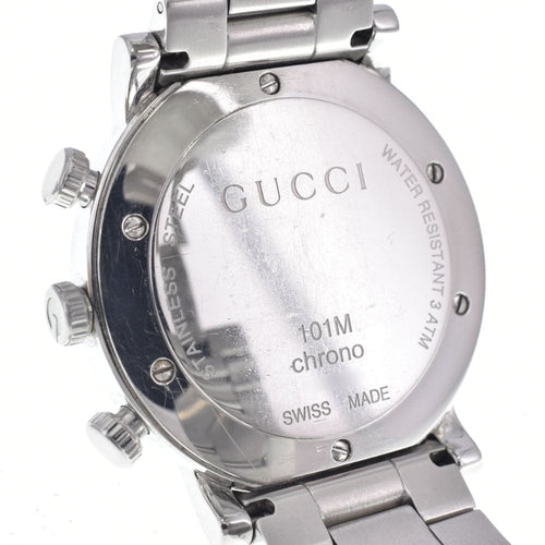 Montre Gucci - Montre G-Chrono chronographe à quartz en acier inoxydable 58 Facettes ln2em3414c