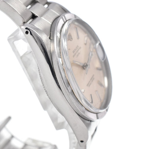 Montre Rolex - Montre Oyster Perpetual Date automatique en acier et or jaune, marqueurs en diamants 58 Facettes htx6rih6r2