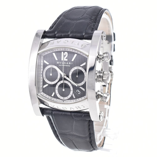 Montre Bvlgari - Montre Assioma automatique chronographe en acier inoxydable 58 Facettes hosif4u2jv
